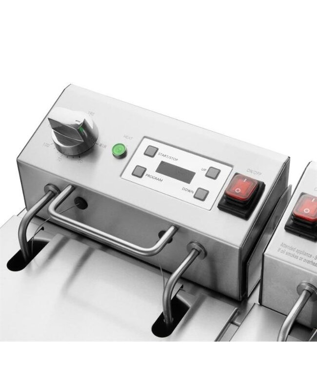 Friteuse buffalo | 2x8L | 2x 2,9kW
