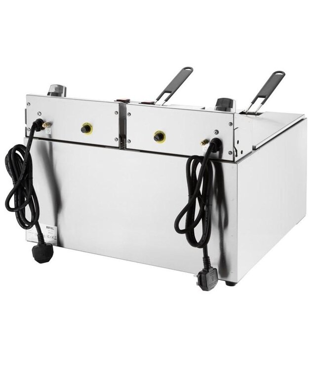 Friteuse buffalo | 2x8L | 2x 2,9kW