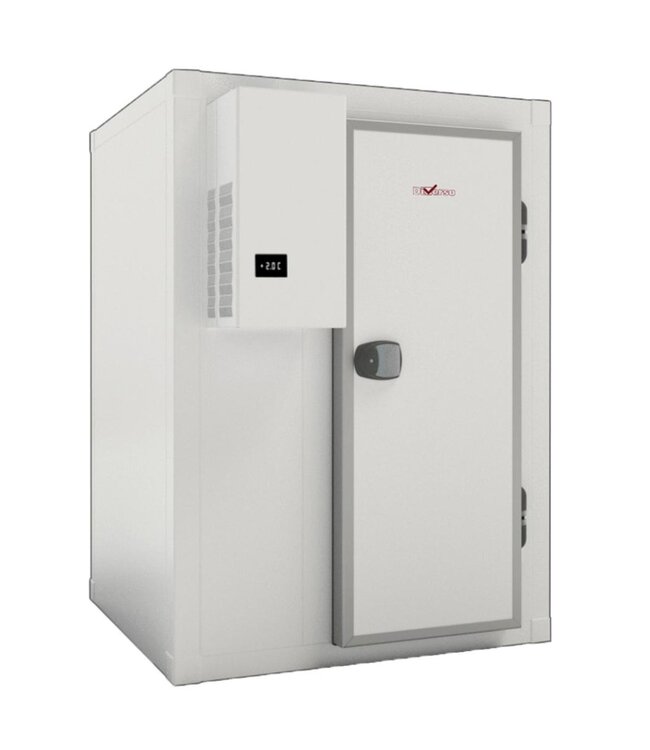 Horeca vriescel Diverso | Met motor | 3,57 m³ inhoud | (B)159x(D)139x(H)219cm