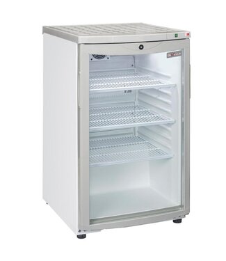 Diverso By Diamond Koelkast met glazen deur Diverso | 115L | (H)85x(B)50,5x(D)59cm