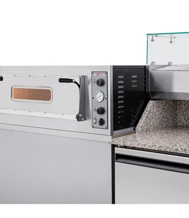 Pizza oven Diverso | Elektrisch | Voor 2x ø35cm pizza's