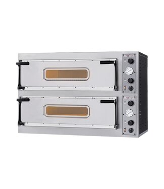 Diverso By Diamond Pizza oven Diverso | Elektrisch | Voor 4x ø35cm pizza's | 2 Kamers