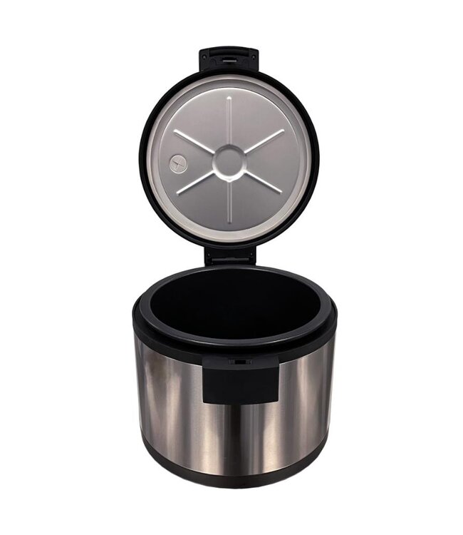 Rijst warmhouder RVS elektrisch | 8,5kg rijst | 20L inhoud