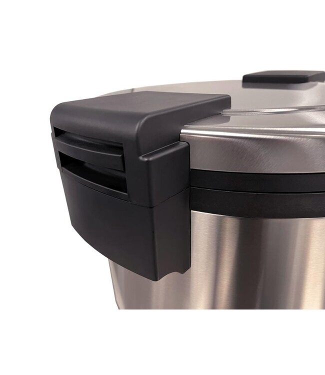 Rijst warmhouder RVS elektrisch | 8,5kg rijst | 20L inhoud