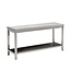 Diverso By Diamond RVS Werktafel met onderschap ECO | 160cm breed | 70cm diep | 90cm hoog