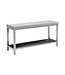 Diverso By Diamond RVS Werktafel met onderschap ECO | 180cm breed | 70cm diep | 90cm hoog