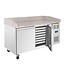 Pizzawerkbank geforceerde koeling | 2 Deurs | (H)100x(B)151x(D)80cm