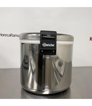Bartscher Occasion: Rijstwarmer RVS elektrisch | 8,5kg rijst | 20L inhoud