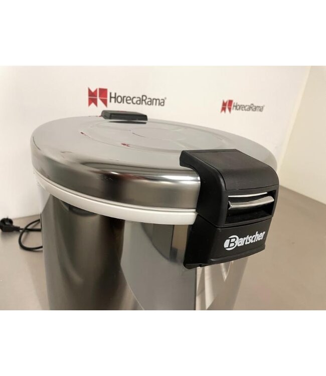 Occasion: Rijstwarmer RVS elektrisch | 8,5kg rijst | 20L inhoud