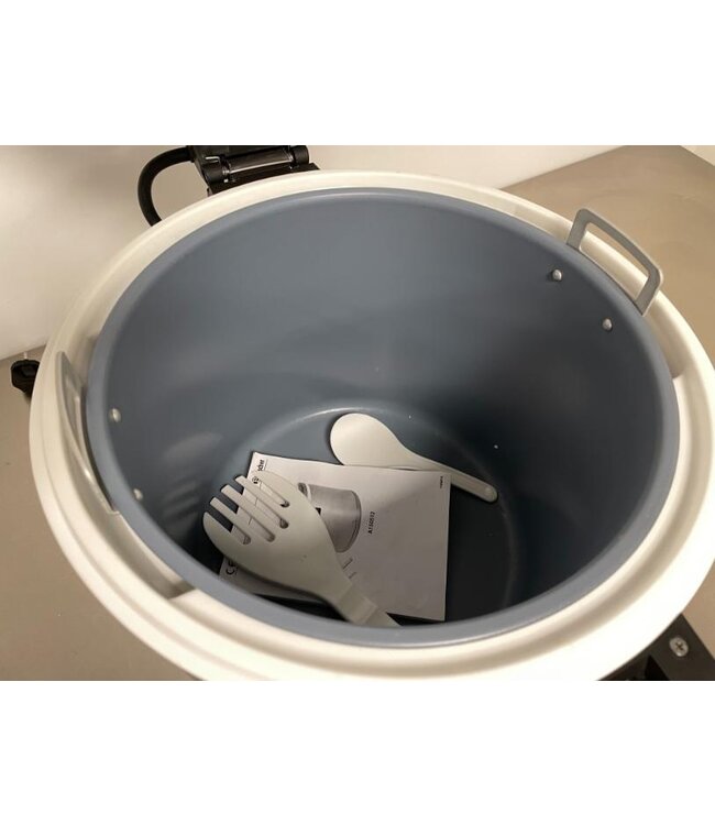 Occasion: Rijstwarmer RVS elektrisch | 8,5kg rijst | 20L inhoud