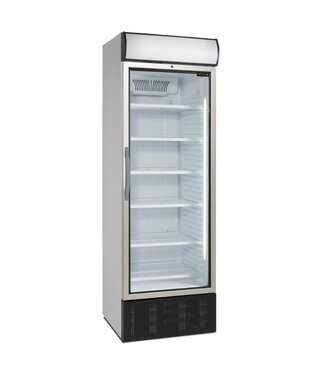 Tefcold Display flessenkoelkast FSC1450 | Glazen deur | 438L | (H)209x(B)68x(D)65,5cm