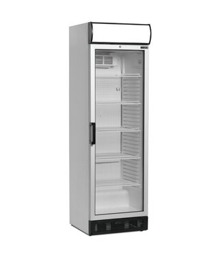Tefcold Display flessenkoelkast FSC1380 | Glazen deur | 372L | (H)198x(B)59,5x(D)64cm