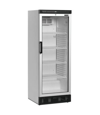 Tefcold Flessenkoelkast FS1280 | Glazen deur | 305L | (H)163,5x(B)59,5x(D)64cm