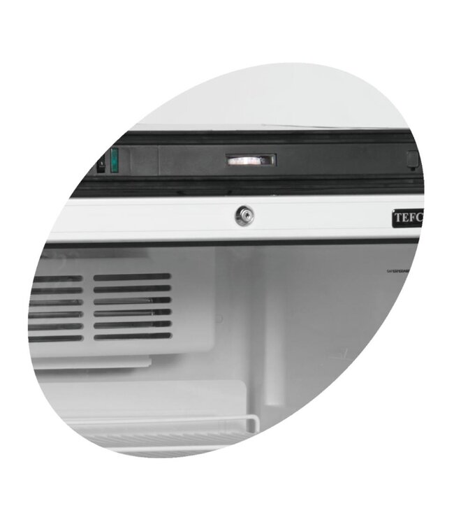 Flessenkoelkast FS1220 | Glazen deur | 215L | (H)131,5x(B)59,5x(D)64cm