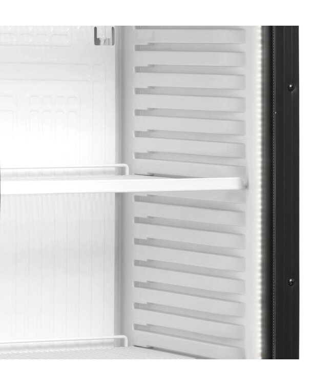 Display flessenkoelkast CEV425CP 2 LED | 358L | Met glazen deur | (H)198x(B)59,5x(D)64cm