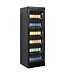 Tefcold Flessenkoelkast CEV425 BLACK | 358L | Met glazen deur | (H)184x(B)59,5x(D)60cm