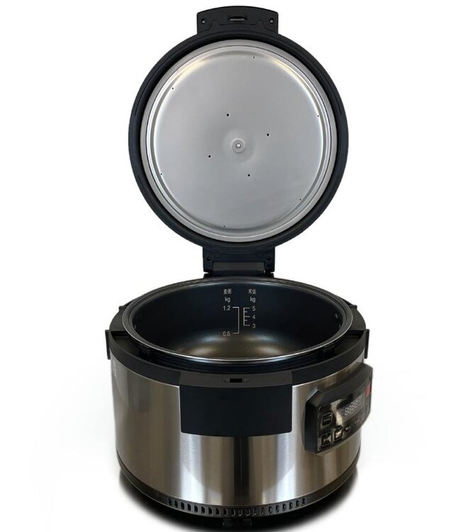 Sushi Rijstkoker Shi-Fan | Op inductie | 5 kg rijst | 18L inhoud