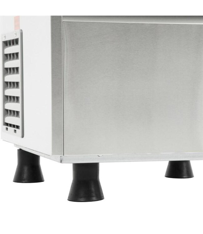 IJsblokjesmachine Polar | Holle ijsblokjes | 20kg/24u | 4 kg bunker