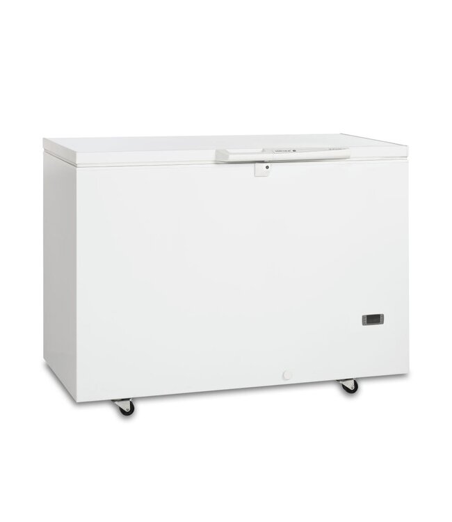 Vrieskist SE30-45 | tot -45 graden | 330L | Klapdeksel | Met wielen | (H)94,5x(B)128,4x(D)70,5cm