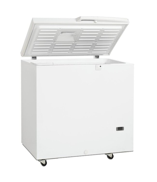Vrieskist SE20-45 | tot -45 graden | 235L | Klapdeksel | Met wielen | (H)94,5x(B)98,4x(D)70,5cm