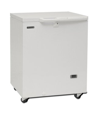 Tefcold Vrieskist SE10-45 | tot -45 graden | 155L | Klapdeksel | Met wielen