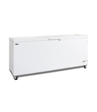 Tefcold Diepvrieskist CF700 SL | tot -24 graden | 660L | Klapdeksel | Met wielen