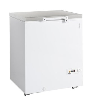 Tefcold Diepvrieskist FR205S SL | tot -24 graden | 189L | RVS Klapdeksel | Met wielen