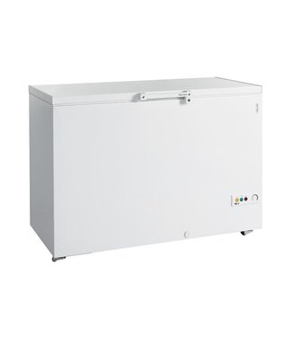 Tefcold Diepvrieskist FR405 SL | tot -24 graden | 385L | Klapdeksel | Met wielen