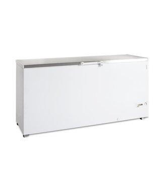 Tefcold Diepvrieskist FR605S SL | tot -24 graden | 587L | RVS Klapdeksel | Met wielen