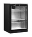 Tefcold Barkoelkast DB126H | 1 Glazen deur | 125L | Zwart | (H)87x(B)60x(D)52cm