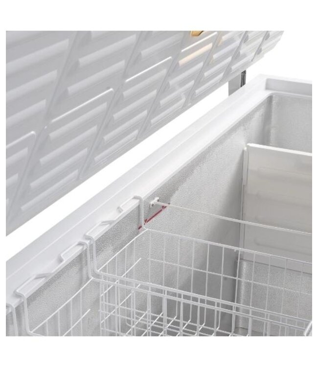 Diepvrieskist FR605 SL | tot -24 graden | 587L | Klapdeksel | Met wielen | (H)94,5x(B)180,4x(D)70cm