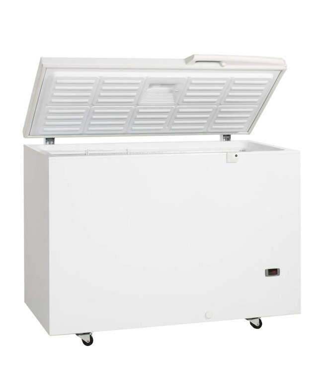 Vrieskist SE30-45 | tot -45 graden | 330L | Klapdeksel | Met wielen | (H)94,5x(B)128,4x(D)70,5cm