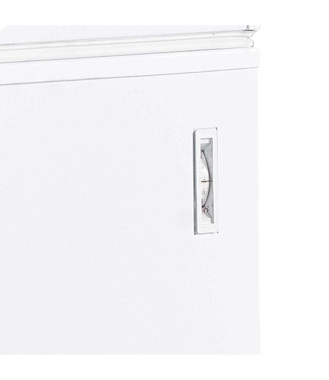 Diepvrieskist CF700S SL | tot -24 graden | 660L | RVS Klapdeksel | Met wielen | (H)90,3x(B)206x(D)71,6cm