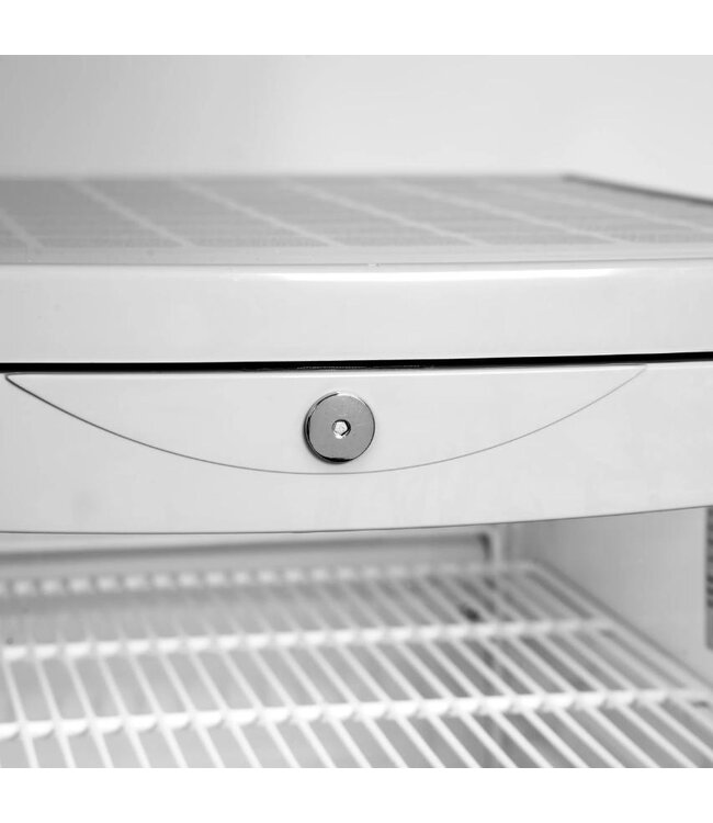 Flessenkoelkast BC145 W/FAN | Glazen deur | 109L | (H)85x(B)50,3x(D)56,7cm