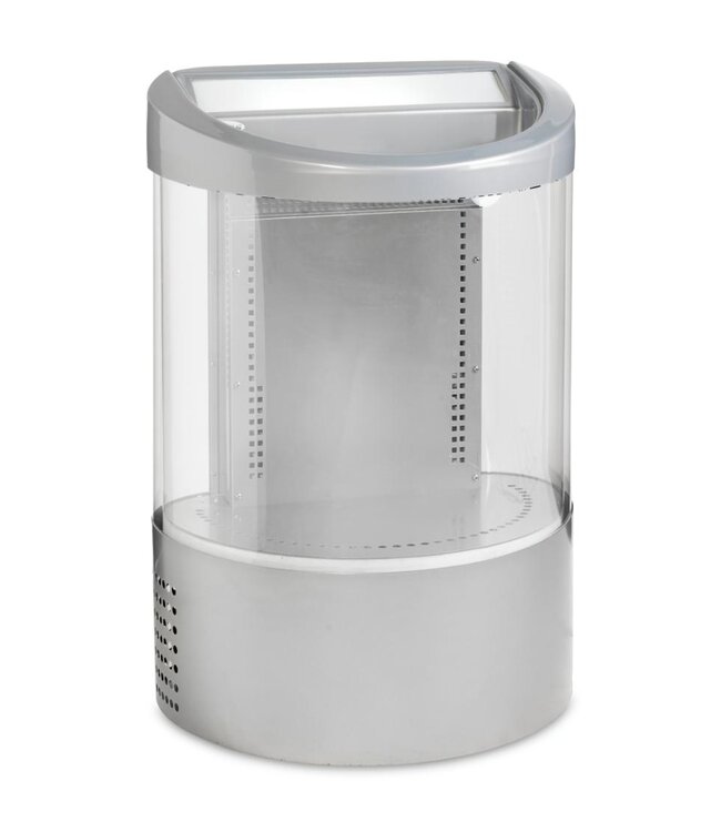 Blikkenkoeler VOC100 | 110L | Rond | Grijs | (H)97x(B)66x(D)46cm