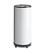 Tefcold Blikkenkoeler CC55 | 80L | Rond | Met wielen | Wit | (H)107,6x(B)45,7x(D)45,7cm