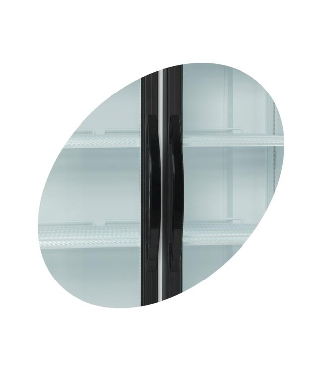 Display koelkast FSC1950H | 2 Glazen deuren | 875L | (H)201x(B)111x(D)87,5cm