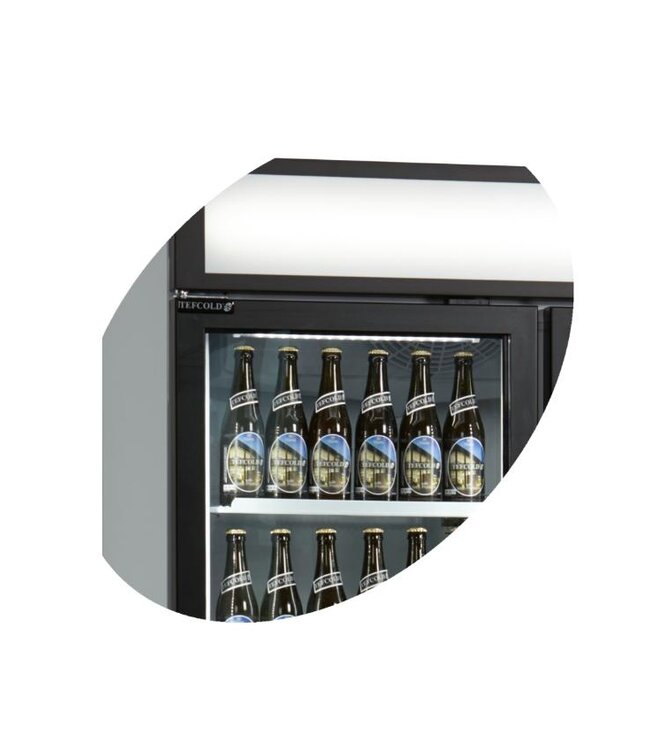 Display koelkast FSC1600H | 3 Glazen deuren | 1315L | (H)207,3x(B)160x(D)73cm