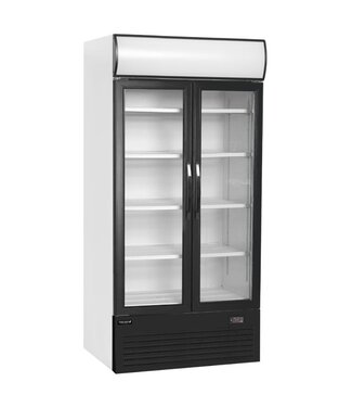 Tefcold Display koelkast FSC1000H | 2 Glazen deuren | 796L | (H)200x(B)100x(D)79cm