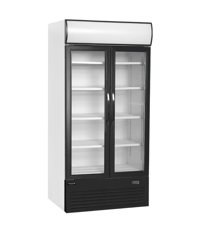Display koelkast FSC1000H | 2 Glazen deuren | 796L | (H)200x(B)100x(D)79cm