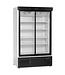 Tefcold Display koelkast FS1202S | 2 Glazen schuifdeuren | 895L | Met wielen | (H)199x(B)120x(D)73,5cm