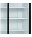 Display koelkast FS1202S | 2 Glazen schuifdeuren | 895L | Met wielen | (H)199x(B)120x(D)73,5cm