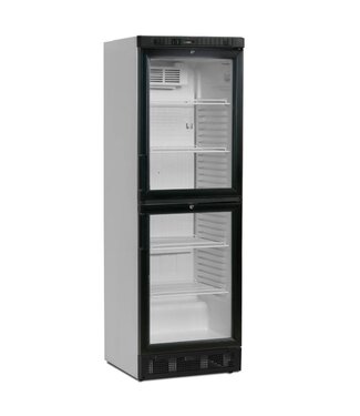 Tefcold Flessenkoelkast SCU2375 | 2 Glazen deuren | 372L | (H)184x(B)59,5x(D)64cm Tefcold Flessenkoelkast SCU2375 | 2 Glazen deuren | 372L | (H)184x(B)59,5x(D)64cm