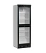 Tefcold Flessenkoelkast SCU2375 | 2 Glazen deuren | 372L | (H)184x(B)59,5x(D)64cm