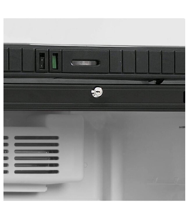 Flessenkoelkast SCU2375 | 2 Glazen deuren | 372L | (H)184x(B)59,5x(D)64cm