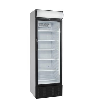 Tefcold Display flessenkoelkast SCU1450CP | Glazen deur | 438L | (H)209x(B)68x(D)65,5cm