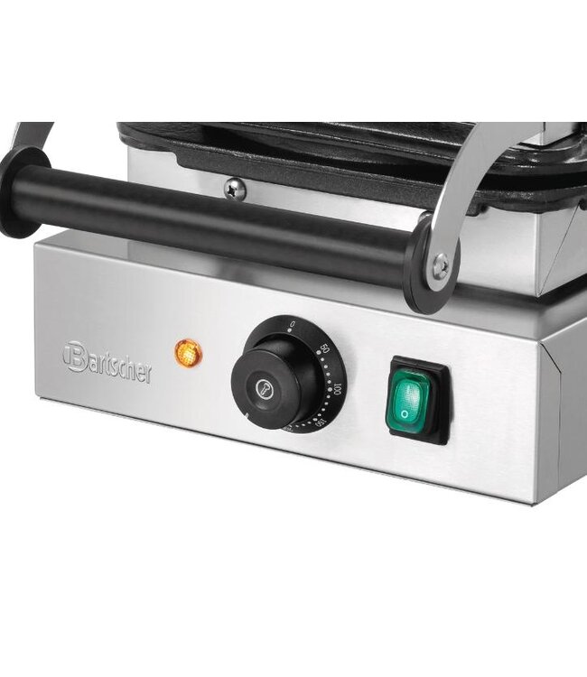 Wafelijzer - hartjesvorm - Ø21cm - enkel