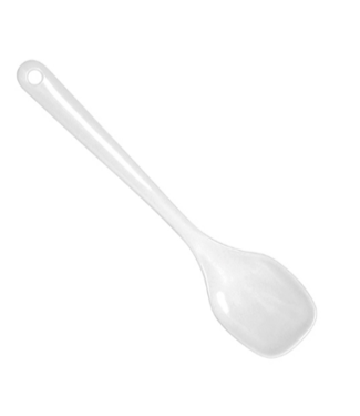 Waca Salade lepel melamine - wit 31cm
