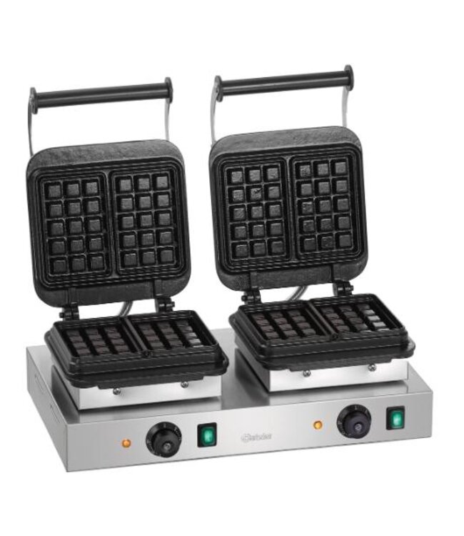 Wafelijzer Brusselse - 160x100mm - dubbel