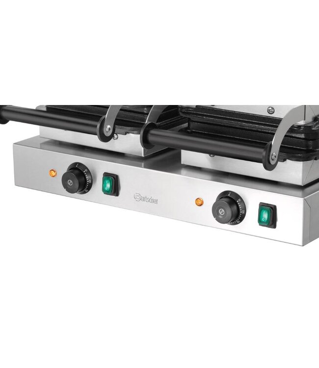 Wafelijzer Brusselse - 160x100mm - dubbel